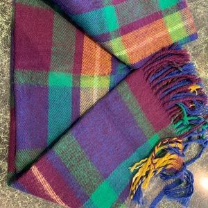 Colorful Plaid Scarf